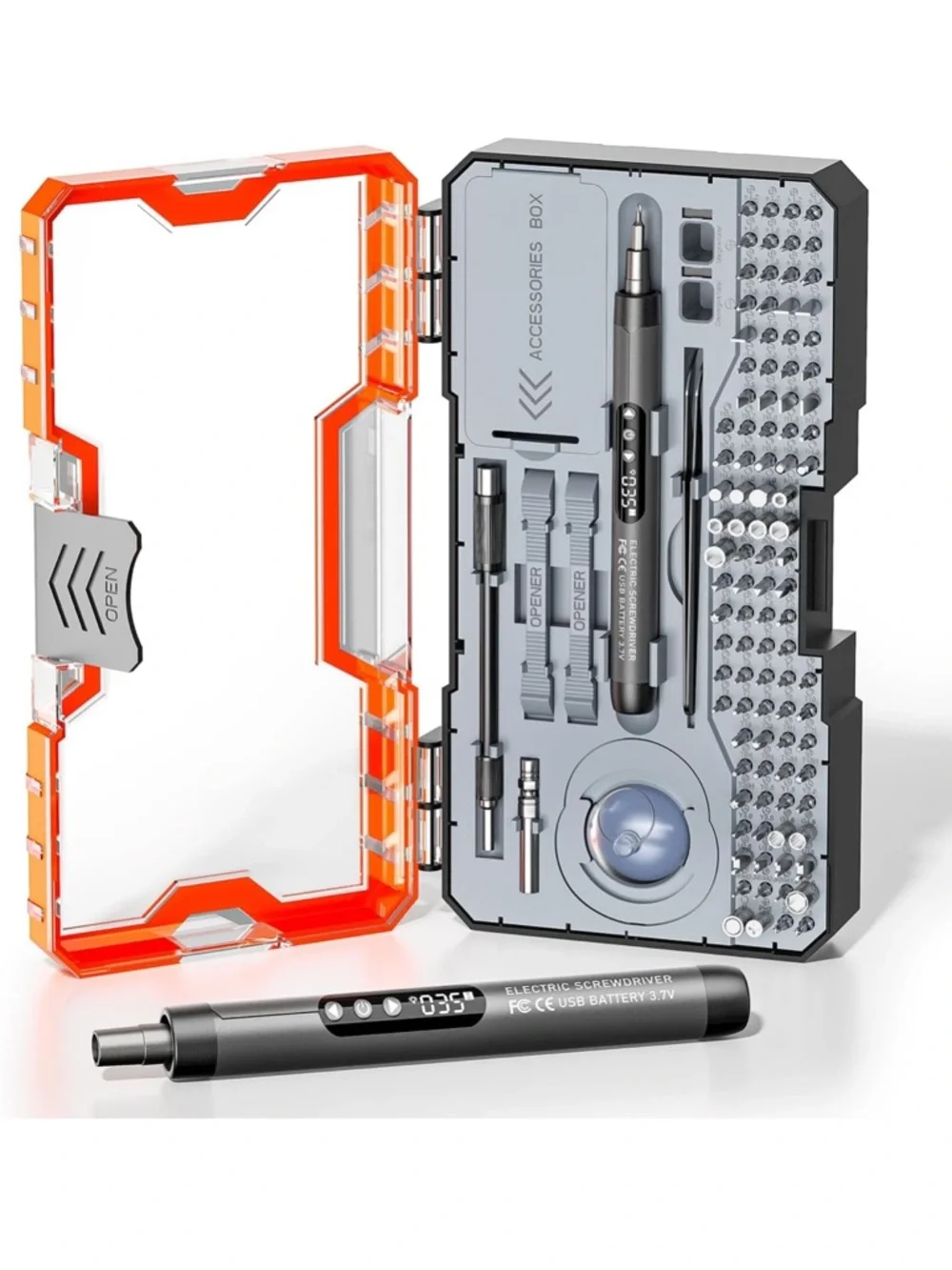Multi-In-One Screwdriver Tool Set - Black - Picture 11 of 11